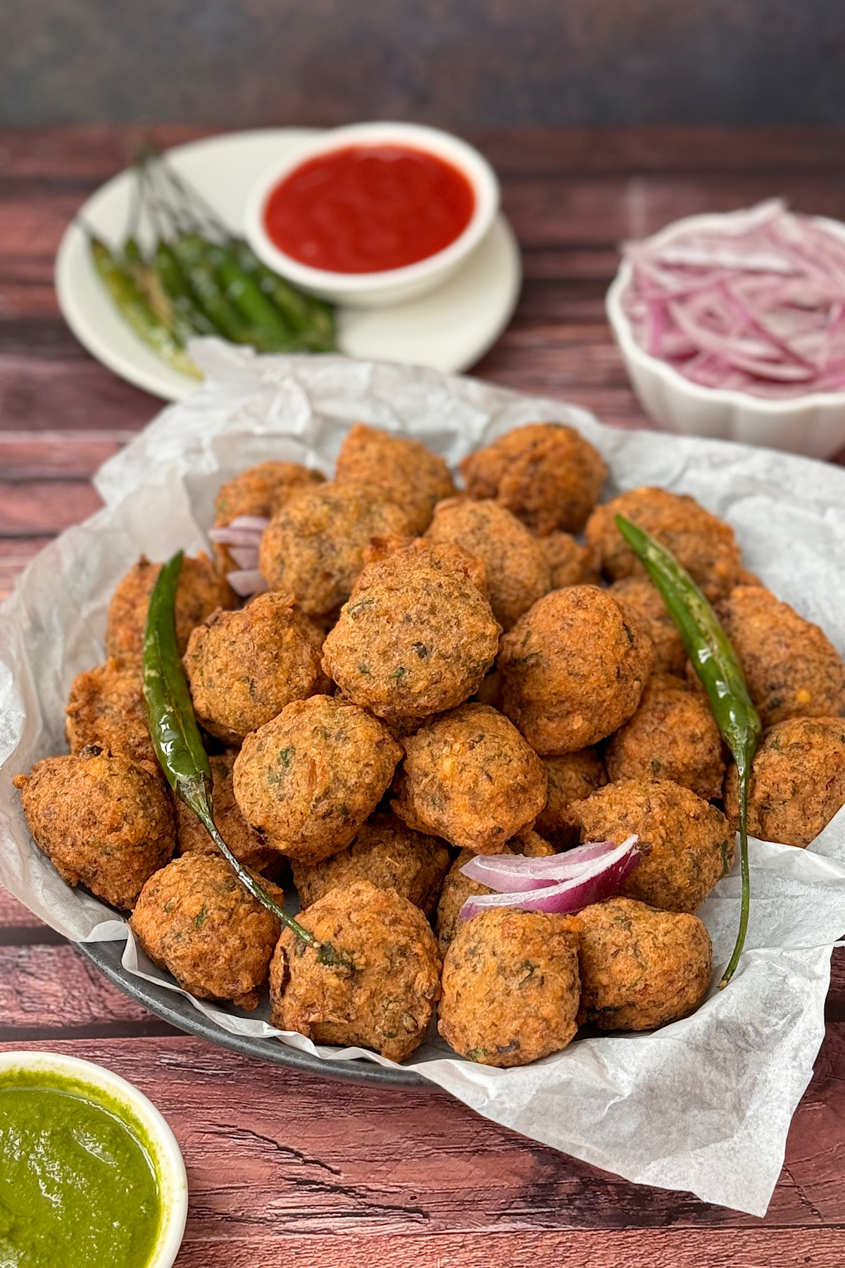 Moong Dal Vada | Dal Vada |Gujarati Moong Dal Vada, a quick and tasty Indian snack is one of the famous street foods in Gujarat.