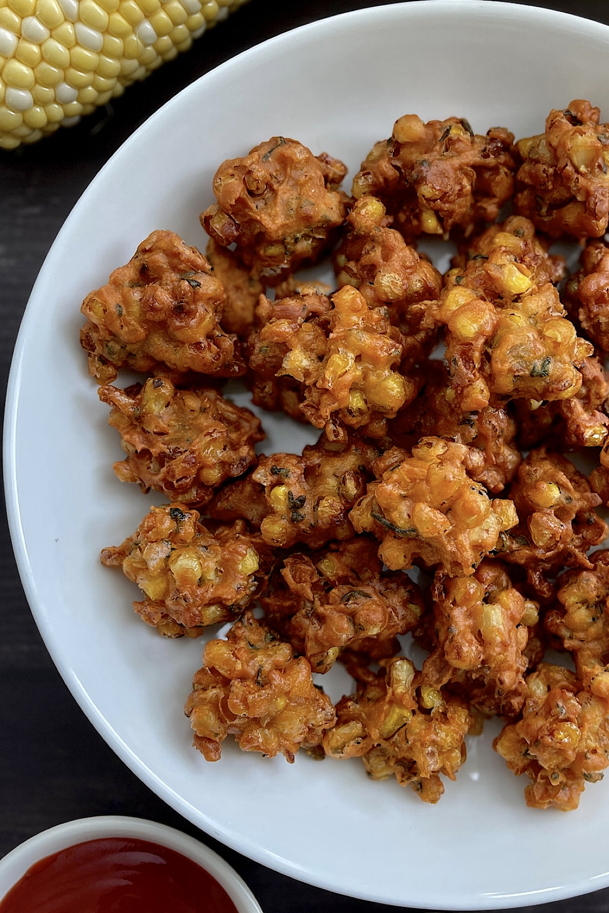 Corn Pakoda | Corn Bhajiya | Corn Fritters | Tea time snack | Vegan Recipe | Gluten free recipe | Monsoon Special Recipe | How to make corn pakoda | Easy corn pakoda recipe | Easy appetizer recipe | Lonavala style corn pakoda | Street style corn pakoda