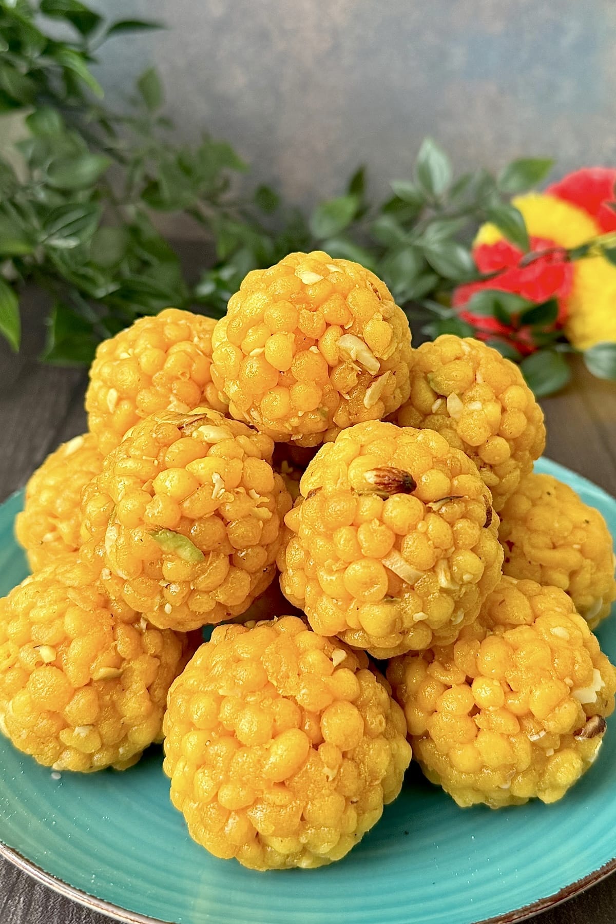 Boondi ladoo |How to make boondi ladoo | Indian sweet recipe | Dessert recipe | Ganesh Chaturthi special recipe | Diwali recipe | Festive recipe | Navratri recipe | Homemade boondi ladoo | ladoo | Vegan | Eggless dessert | Besan ladoo | Motichoor ladoo